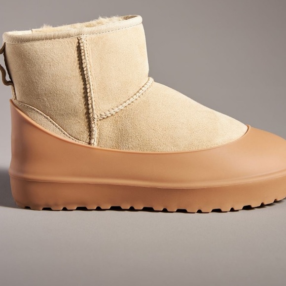 UGG Rubber Guard Boot Covers in Chestnut,  NIB SZ L. W 12-14 / M 11-13 - Picture 6 of 11